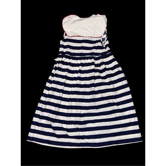 Beautiful JG Hook Girls Dress Vintage 1990 Special Occasion Red, blue and white - Picture 4 of 11